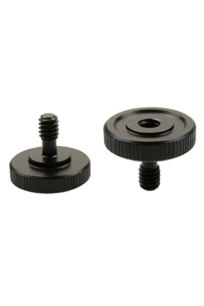 Generic Șurub aluminiu 1/4 mamă - mascul negru