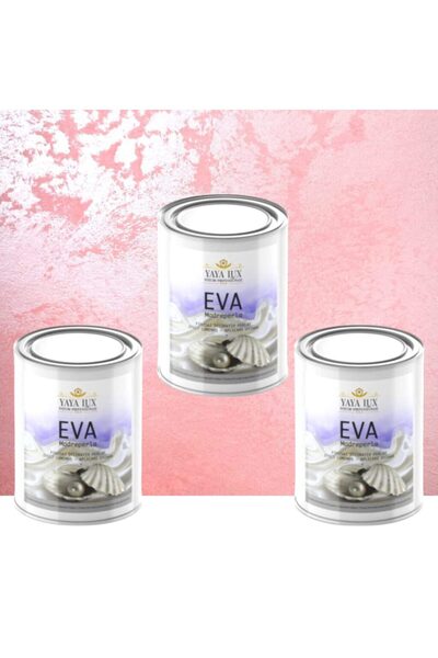 YaYa Color Pachet Promoțional 1.5L, Vopsea Decorativă de Lux, Eva Madreperla ...