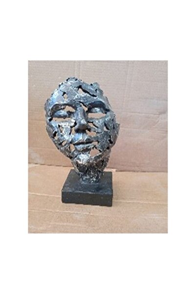 DECO DEKORATIF Mască decorativă gri Deco