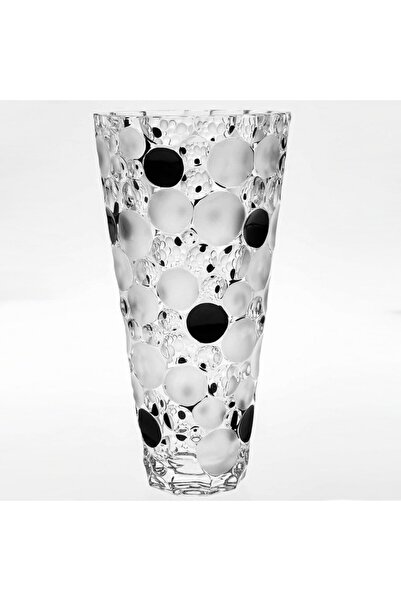 BOHEMİA CRYSTAL Vază de sticlă Crystal Bohemia Lisboa H31 cm transparentă