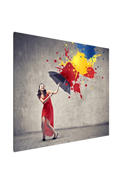 PozaTablou Pictură pe pânză - Stropi de bucurie (70x70 cm)