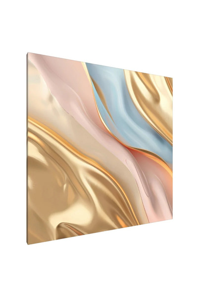 PozaTablou Pictură pe pânză: Valuri de catifea ale seninătății 80x80 cm