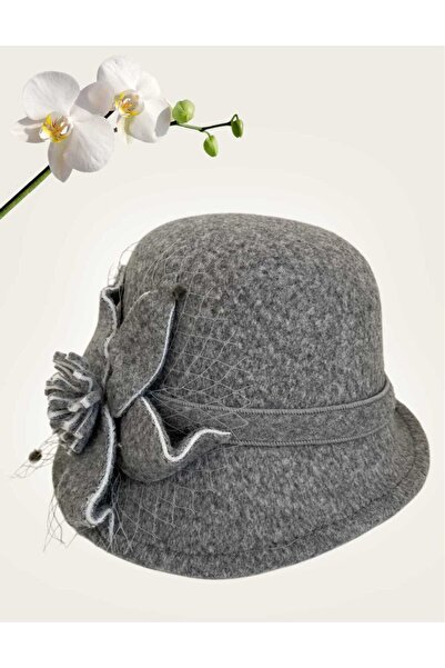 Confortino Miss Anita luxury thick felt women's hat - ONE size, ADJUSTABLE
