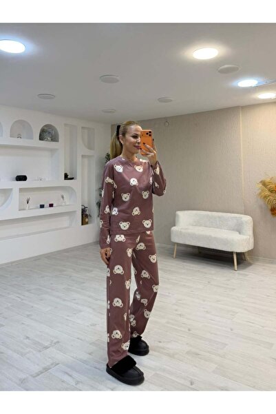 İrka Moda Uzun Kollu Pijama Takımı