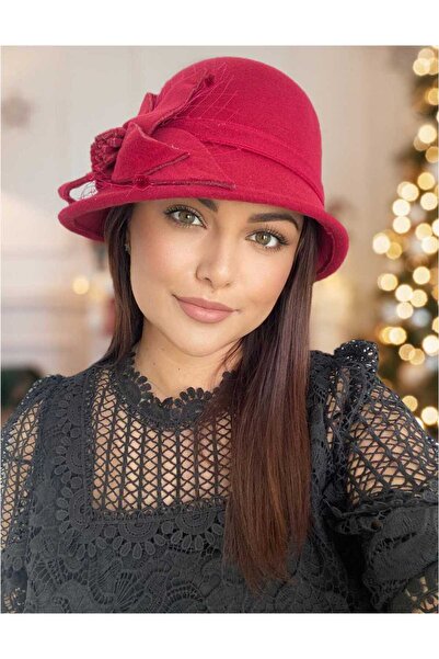 Confortino Miss Anita luxury thick felt women's hat - ONE size, ADJUSTABLE