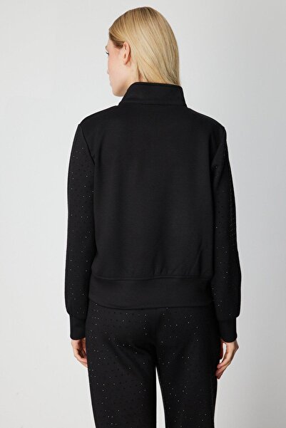 Onteks 66364 Eşf. Top with Stone Collar and Zipper