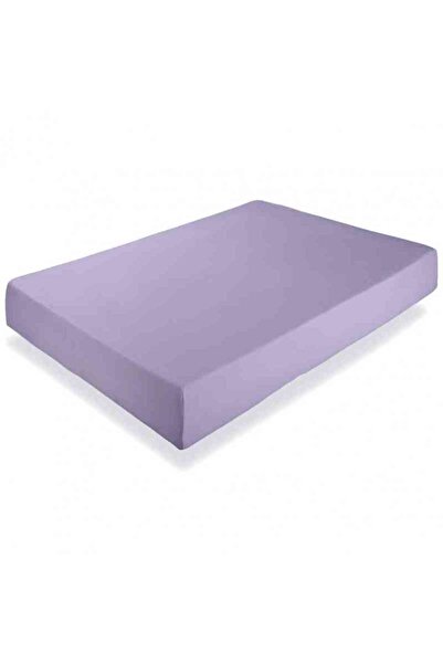 Dormisete DHome Fitted Bed Sheet Ranforce Cotton 180x200+30 cm Purple (Lila)