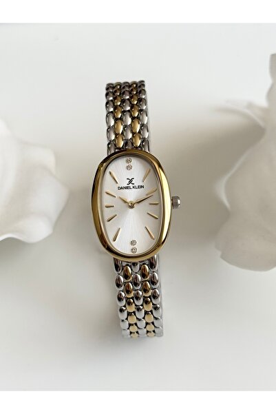 Daniel Klein Gold Gümüş Renk Kadın Kol Saati