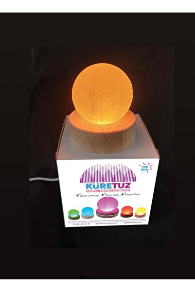 TOPTANFONİ Küre Tuz / USB’li Enerji Lambası