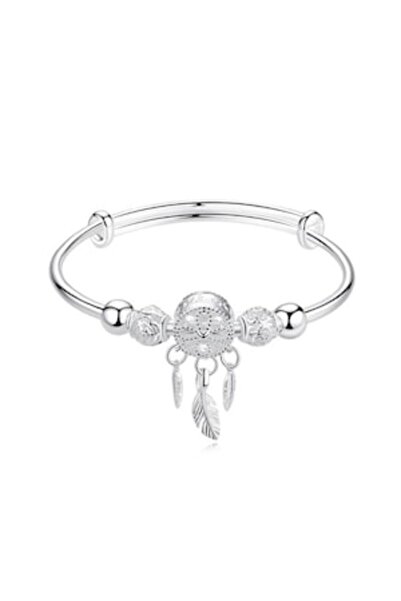 OEM Brățară elegantă cu pandantive, EVNC, pandantiv prinzător de vise, circumferință 17 cm