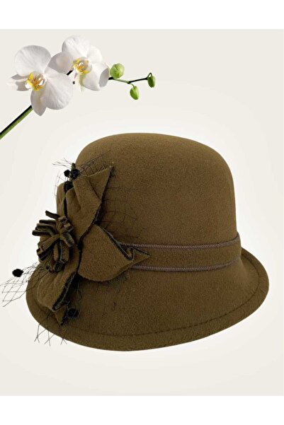 Confortino Miss Anita luxury thick felt women's hat - ONE size, ADJUSTABLE