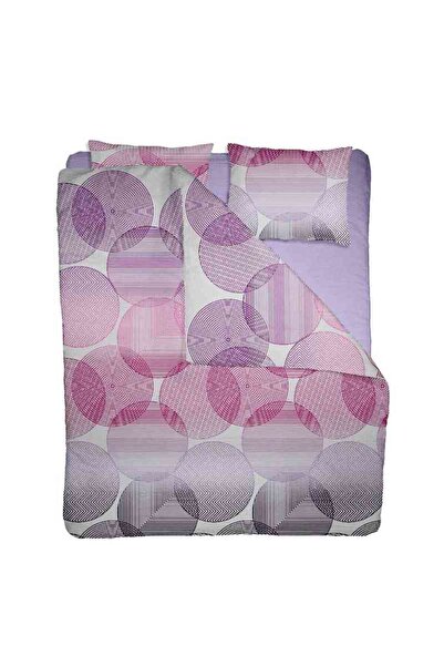 Dormisete DHome Nirvana Crepe Cotton Bedding Set - Sheet 240x250, Duvet Cover 200x220, 2 Pillowcases 50x70