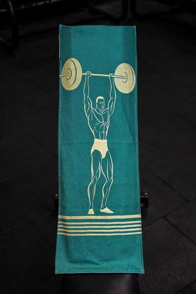 ENDAMIM Sports Towel Special Printed Microfiber Cotton Mixed 35X90Cm