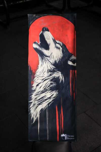 ENDAMIM Sports Towel Special Printed Microfiber Cotton Mixed 35X90Cm