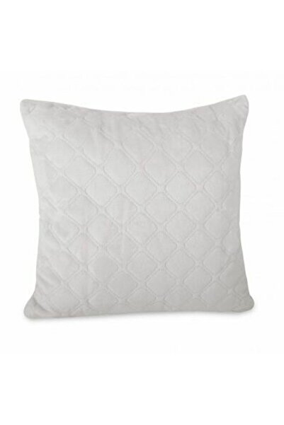 Global-Store Global Store Velvet Decorative Cushion 40x40 cm - Cream