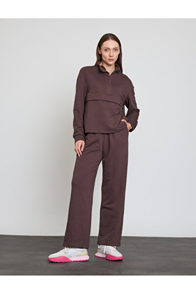 BGN workshop Guler cu fermoar confortabil croială SWEA tricou