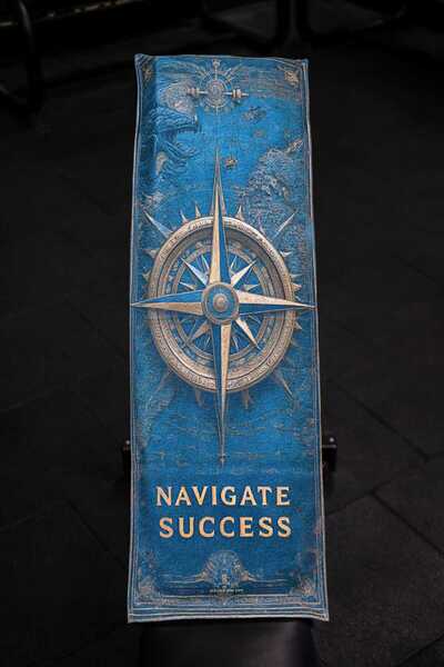 ENDAMIM Sports Towel Special Printed Microfiber Cotton Mixed 35X90Cm