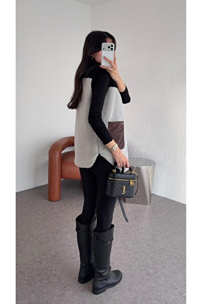 HAZELANNA 3 Color Plush Vest