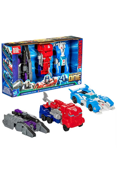 Hasbro Set 3 figurine Transformers: Megatron D- 16, Optimus Prime Orion Pax, Autobot Mirage