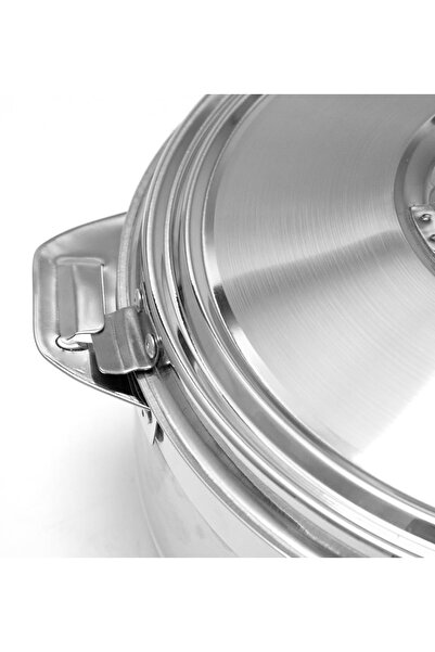 Stride Set of 3 stainless steel food containers with a pot design for heat retention (3500/2500/1500 ml)