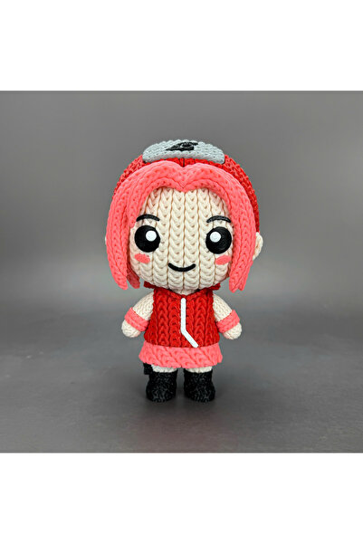 Fud3D تمثال ناروتو ساكورا هارونو ذو مظهر محبوك 20 سم