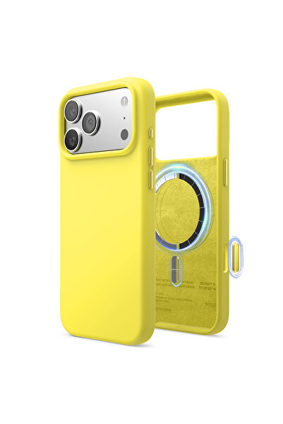 Elago iPhone 17 Pro Max 6.9 Manyetik Silikon Kılıf– MagSafe Uyumlu Premium Yu...