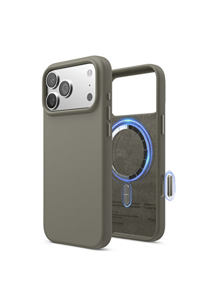 Elago iPhone 17 Pro Max 6.9 Manyetik Silikon Kılıf– MagSafe Uyumlu Premium Yu...