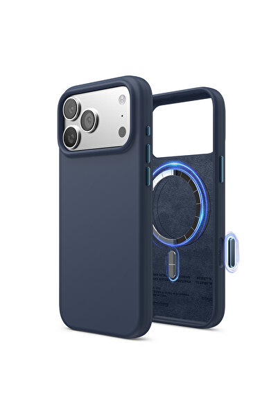 Elago iPhone 17 Pro Max 6.9 Manyetik Silikon Kılıf– MagSafe Uyumlu Premium Yu...