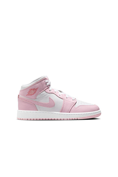 Nike Air Jordan 1 Mid Pink Women's Shoes