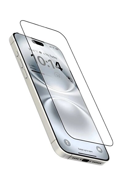 KILIF HOUSE زجاج غير قابل للكسر متوافق مع آيفون 17 إير يغطي الشاشة بالكامل بدقة عالية كاملة