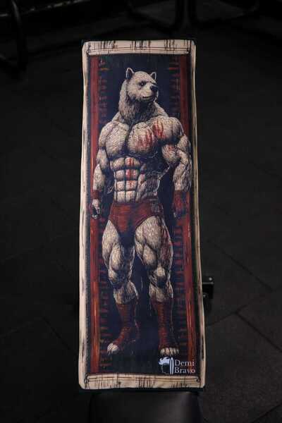 ENDAMIM Sports Towel Special Printed Microfiber Cotton Mixed 35X90Cm