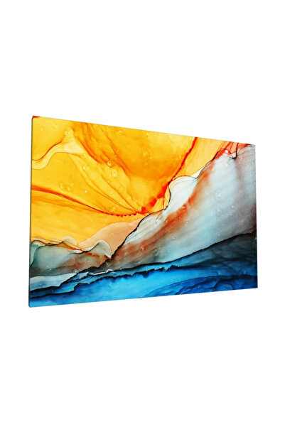 PozaTablou Pictură pe pânză - Peisaj abstract „Tentații solare” 100x70 cm