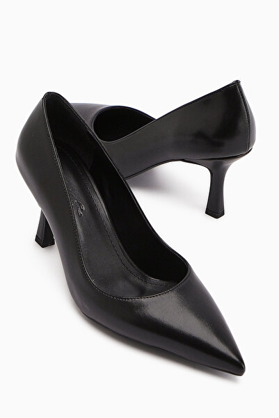 Limoya Leoni Black Women's Heeled Shoes
