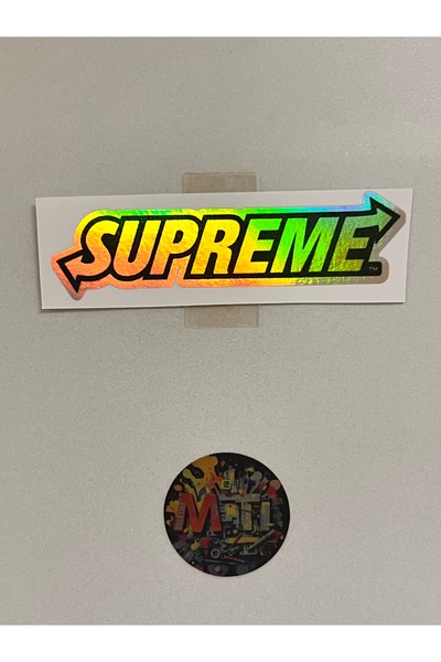 sticker مادة تغليف فويل 10×3 سم من سوبريم - مادة معدلة وإكسسوارات لخوذة السيا...