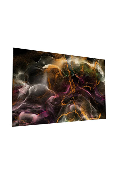 PozaTablou Pictură pe pânză: Explozie de culori și texturi abstracte 100x70 cm