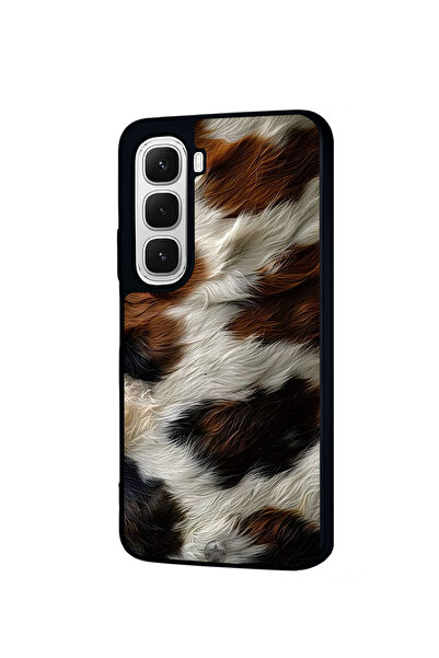 BGAKSESUAR Infinix Hot 60 İ Matte Compatible Black Case – Soft Silicone, Protective, Shock-Absorbing Cover