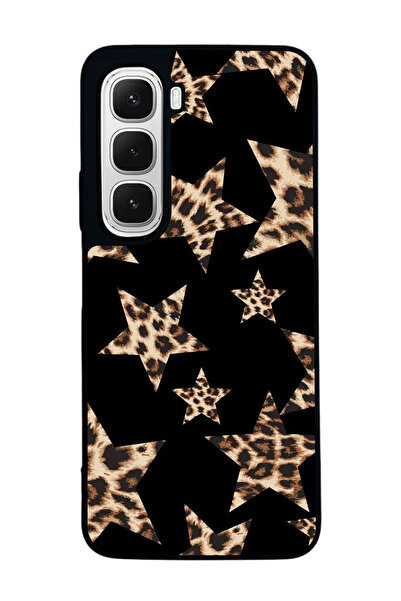 BGAKSESUAR حافظة سوداء متوافقة مع هاتف Infinix Hot 60 - سيليكون ناعم، واقي، غ...