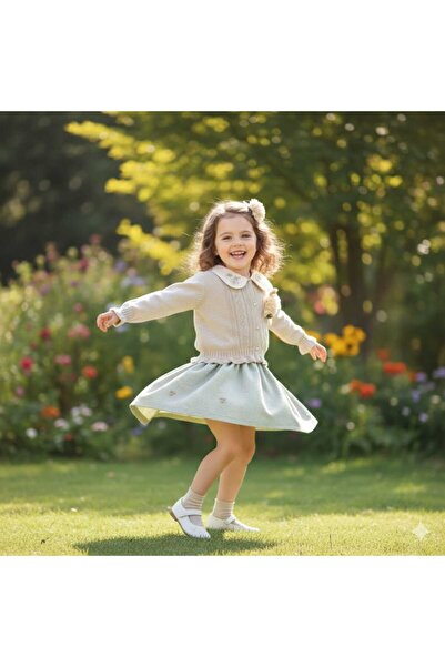 Bisahane Girl's Cardigan Set