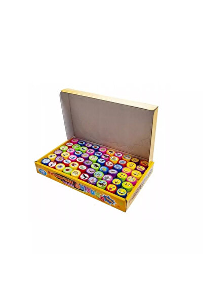 Gonga Set 60 bucati Stampile cu modele animalute, pentru copii, Gonga® Multicolor