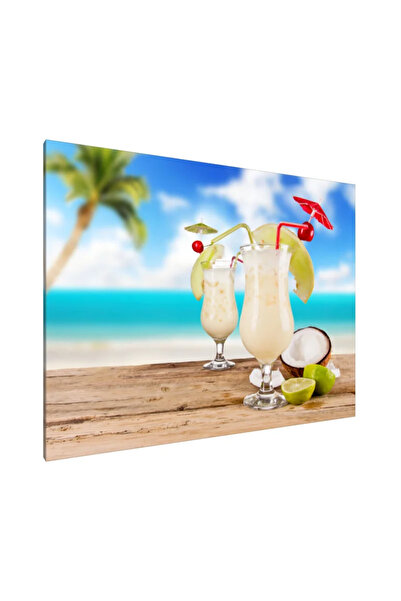 PozaTablou Pictură pe pânză - Evadare tropicală (2) 20x20 cm