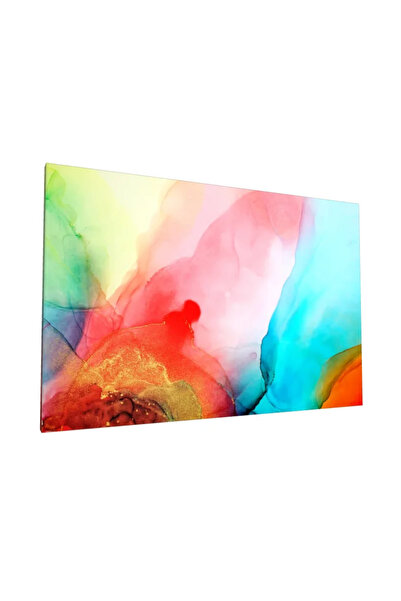 PozaTablou Pictură pe pânză - Explozie de culoare în stil abstract (100x70 cm)