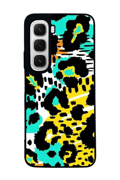 BGAKSESUAR حافظة سوداء متوافقة مع هاتف Infinix Hot 60 I Matte - سيليكون ناعم،...