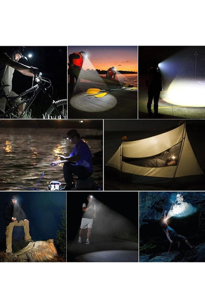 Generic Super Bright LED Headlamp USB Rechargeable | 6000 Lumens Waterproof