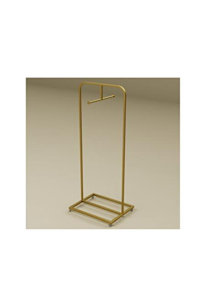 MD Vİtrin Dekorasyon Gold Boyalı Çift Yönlü Orta Stand
