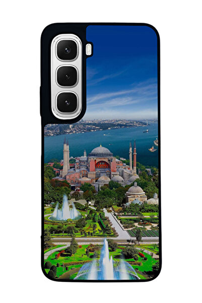 BGAKSESUAR حافظة سوداء متوافقة مع هاتف Infinix Hot 60 I Matte - سيليكون ناعم،...