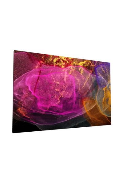 PozaTablou Pictură pe pânză: Culori vibrante în abstracție dinamică 100x70 cm