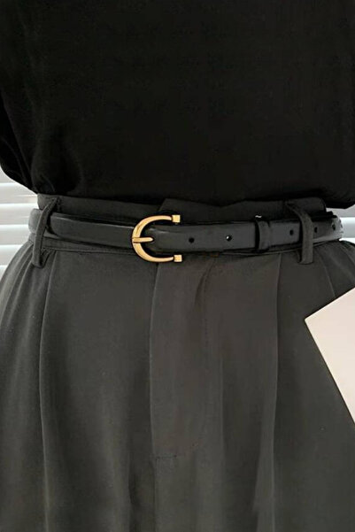 H&E LUXURY DESIGN Kadın Trendy Gold Tokalı Pantolon Gömlek Ceket Elbise Kazak...