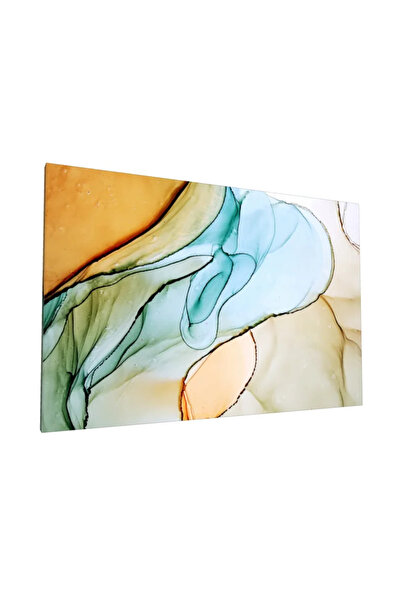 PozaTablou Pictură pe pânză: Forme abstracte în culori pastelate 100x70 cm