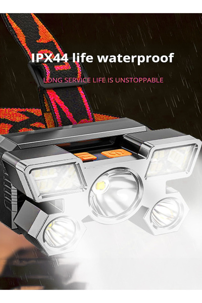 Generic Super Bright LED Headlamp USB Rechargeable | 6000 Lumens Waterproof