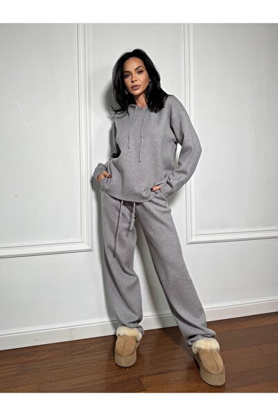 CC STORE SAMIRA long two-piece set, soft knit blouse and pants